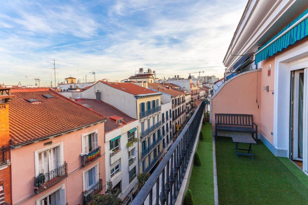 Apartamento Gran Via Terrace En Мадрид Екстериор снимка